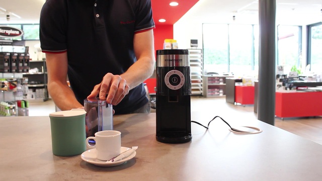 Rommelsbacher Kaffeemühle EKM 200, mit Scheibenmahlwerk schwarz, 110 Watt, Retail