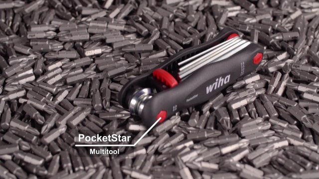 Wiha Multitool PocketStar schwarz, 7 Werkzeuge