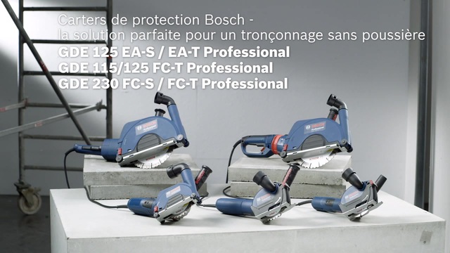 Bosch Accessoires divers GDE 125 EA-T Professional Bleu/Noir