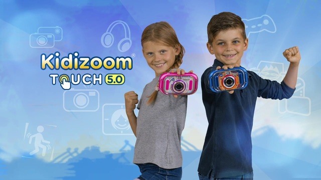 VTech KidiZoom Touch 5.0, Digitalkamera blau
