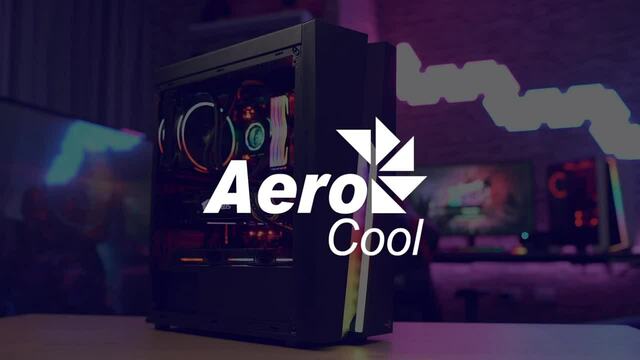 Aerocool Bolt Mini, Tower-Gehäuse schwarz, Window-Kit