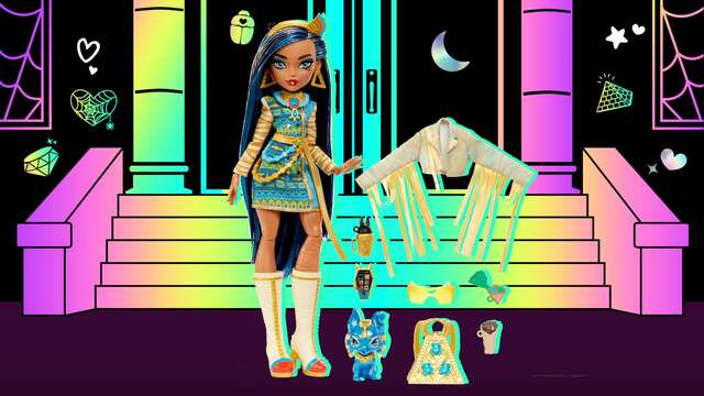 Mattel Monster High Cleo de Nile, Puppe 