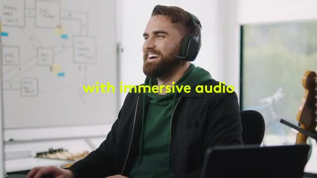Logitech Zone Vibe 125 headset over-ear  Zwart, Bluetooth 5.2