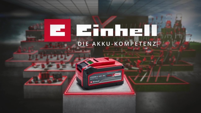 Einhell Akku-Heckenschere GE-CH 36/61 Li-Solo, 36Volt (2x18V) rot/schwarz, ohne Akku und Ladegerät