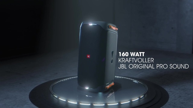 JBL Partybox 110, Lautsprecher schwarz, IPX4, Klinke, USB