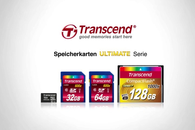 Transcend CompactFlash 1000 128 GB, Speicherkarte schwarz, UDMA 7