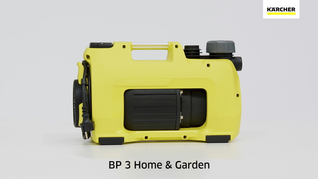 Kärcher Bewässerungspumpe BP 3 Home & Garden gelb/schwarz, 800 Watt, für Klarwasser