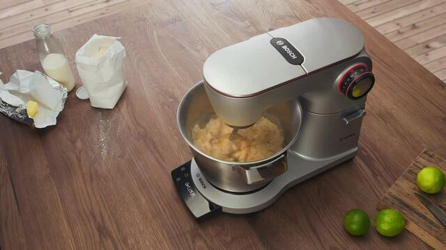 Bosch MUM9DT5S41 robot de cuisine 1500 W 5,5 L Argent Argent, 5,5 L, Argent, Rotatif, Tactile, 2,3 L, 2,3 L, 5,5 L