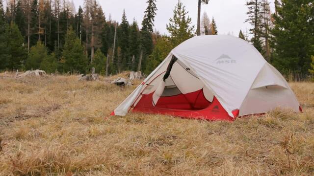 MSR Gear Shed for Elixir & Hubba Tent Series, Tente Vert olive/Rouge