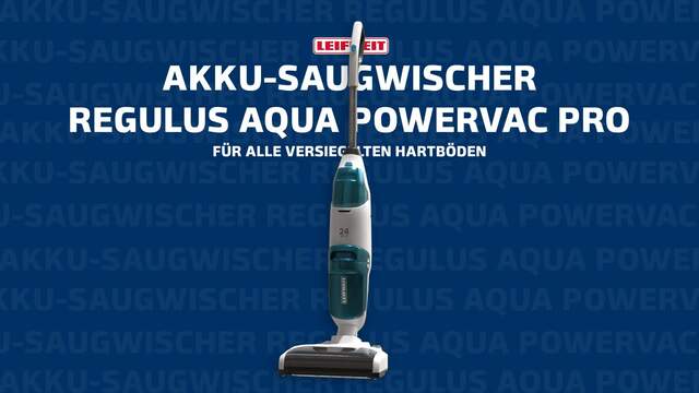 LEIFHEIT Regulus Aqua PowerVac, Nass-/Trockensauger weiß/türkis