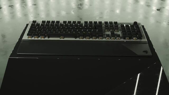 Roccat Vulcan TKL, Gaming-Tastatur schwarz, DE-Layout, TITAN Linear