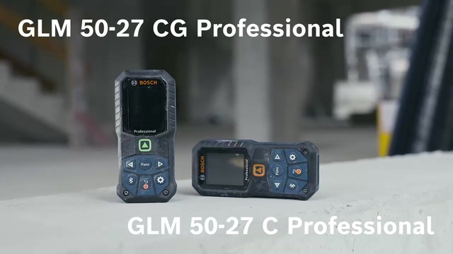 Bosch GLM 50-27 C Professional afstandsmeter Blauw/zwart