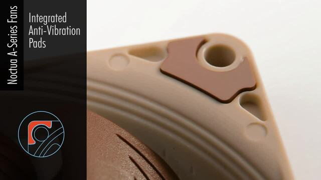Noctua NF-A9x14 case fan bruin/wit, PWM-aansluiting, Low Profile Design