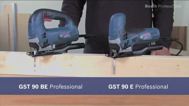 Bosch Decoupeerzaag GST 90 E Professional Blauw/zwart, Opbergkoffer