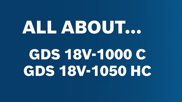 Bosch GDS 18V-1050 HC solo         LBOXX slagmoersleutel Blauw/zwart