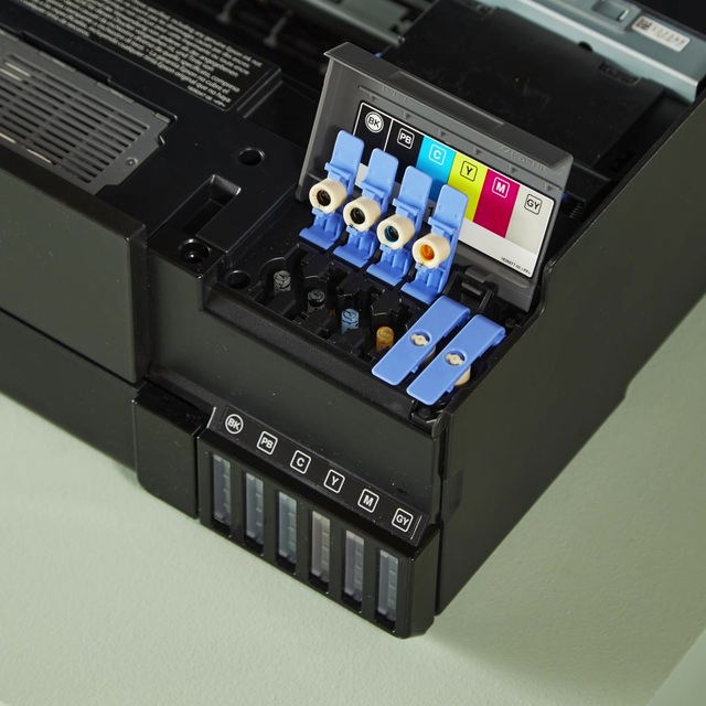 Epson EcoTank ET-8550, Multifunktionsdrucker schwarz, USB, WLAN, Scan, Kopie