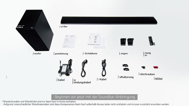 LG Soundbar GX schwarz, Bluetooth, HDMI