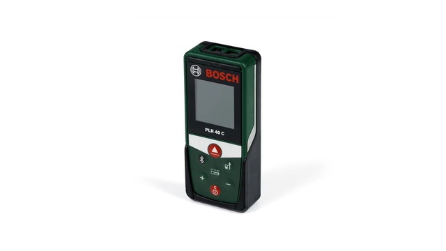 Bosch PLR 40 C, Télémètre Vert/Noir, Vente au détail