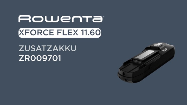 Rowenta Lithium-Ionen-Akku Xforce 25,2 V RS-ZR009701 schwarz
