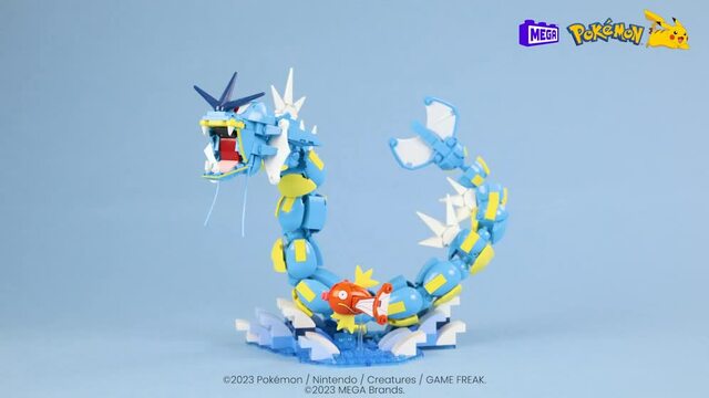 Mattel MEGA Pokémon Magikarp Evolution Set, Konstruktionsspielzeug 