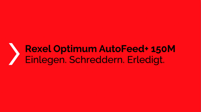 Rexel Optimum Auto+ 150M Micro Cut Papiervernietiger, Broyeur de document 
