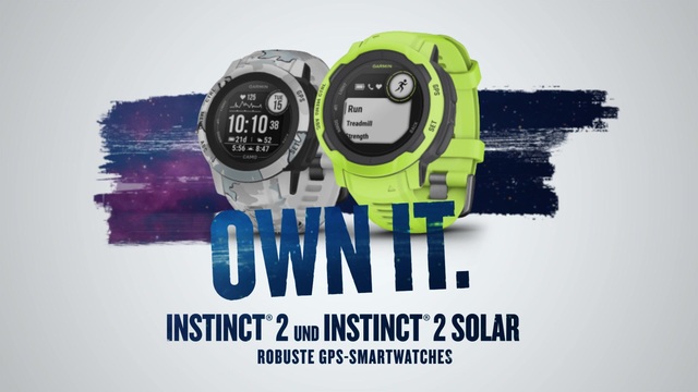 Garmin Instinct 2s Solar, Smartwatch türkis