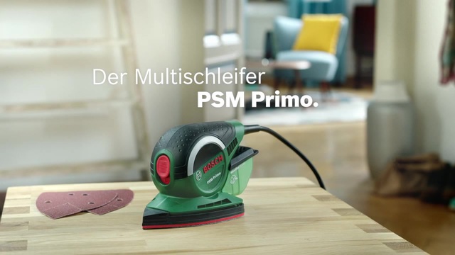 Bosch Multischleifer PSM Primo grün/schwarz, 50 Watt