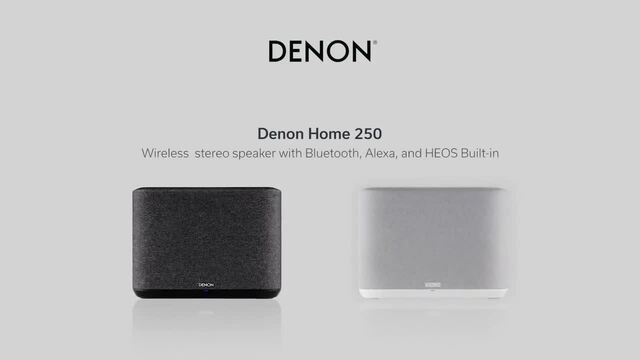 Denon HOME 250, Lautsprecher schwarz, WLAN, Bluetooth, HEOS-Technologie