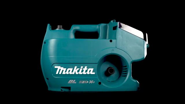 Makita Akku-Hochdruckreiniger DHW080ZK, 36Volt (2x18V) blau/schwarz, ohne Akku und Ladegerät
