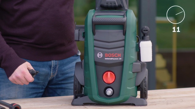 Bosch Hogedrukreiniger UniversalAquatak 130 Groen/zwart