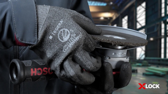 Bosch X-LOCK Schruppscheibe Expert for Metal, Ø 115mm, Schleifscheibe Bohrung 22,23mm, A 30 T BF, gekröpft