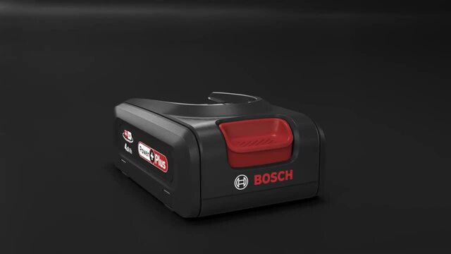 Bosch Akku PBA 18V 4.0Ah PowerPlus schwarz, POWER FOR ALL ALLIANCE