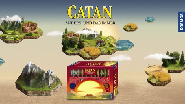 KOSMOS CATAN - 3D Edition, Brettspiel 