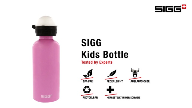 SIGG KBT Let`s Run 0,4 Liter, Trinkflasche pink