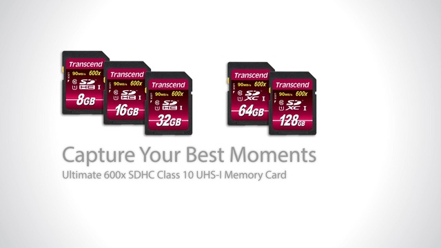 Transcend TS128GSDXC10U1 mémoire flash 128 Go SDXC MLC Classe 10, Carte mémoire 128 Go, SDXC, Classe 10, MLC, 90 Mo/s, Class 1 (U1)